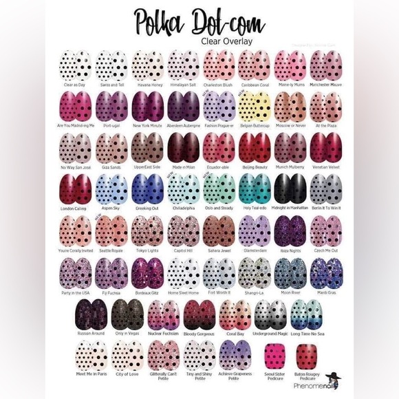 Color Street Nail Polish Strips: Polka Dot-Com - Picture 4 of 12